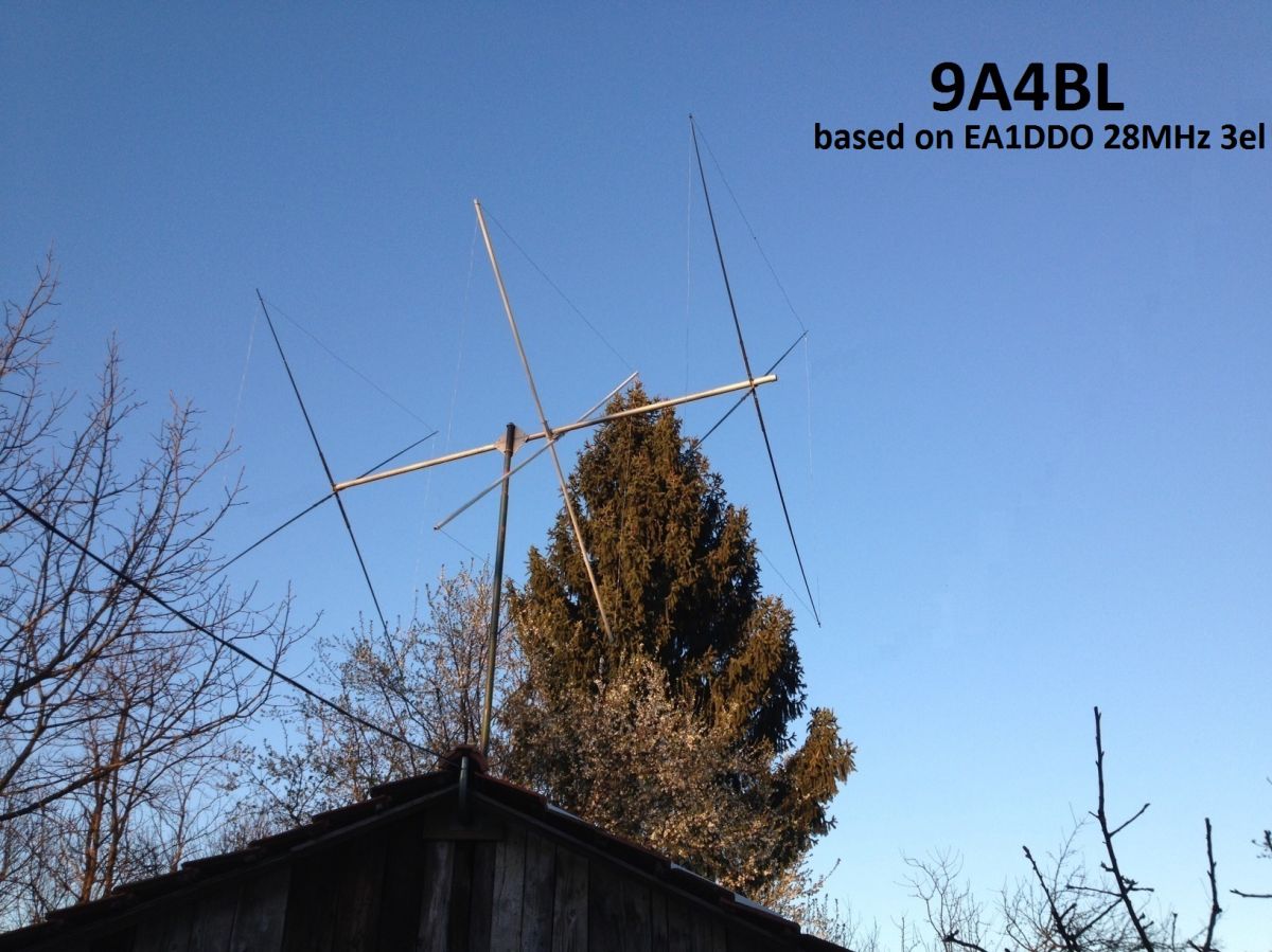 9A4BL, 3el, 28 MHz
