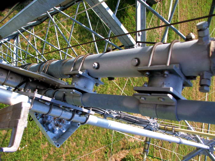 IK1NMJ, 5 el. 5 band Antenna Mart quad + 7 MHz, 2 el. PKW quad
