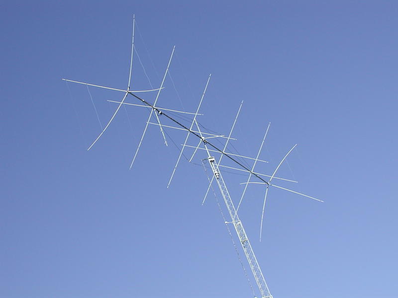 K2US, 6el. 21 & 14 MHz, 18m boom
