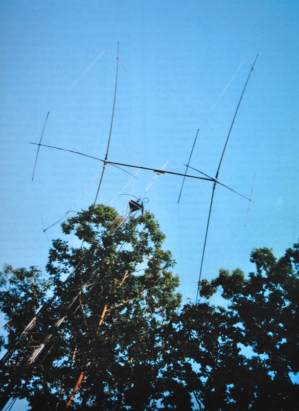 K2OB/K3BB, Octogonal 2el, 14 MHz, circa 1997.
